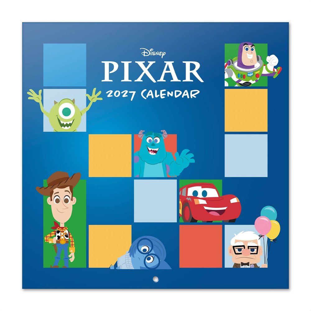 Grupo Erik Disney - Pixar 2027 30X30 Calendar - Multicolours